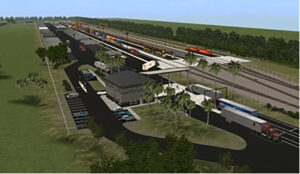 Port Everglades Intermodal Container Transfer Facility, Florida East Coast Railway