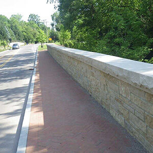Bridge Park Retaining Walls, Dublin, OH