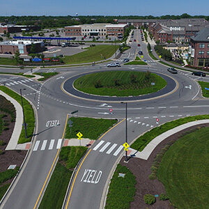 Britton Parkway at All Seasons Drive Roundabout Lighting, Hilliard, OH