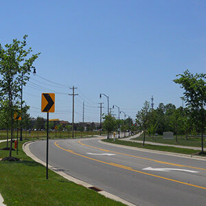 Dublin-Granville Road Hamilton Road Realignment LED Street Lighting, Columbus, OH