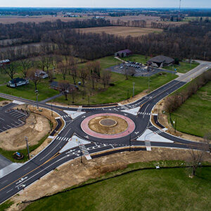 Looney Garby Road Roundabout, Piqua, OH