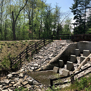 Minerva Park Lake Dam Reconstruction, Columbus, OH