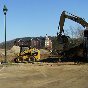 OU Wolfe & Ullom Student Apartments Demolition, Athens, OH