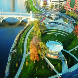 Scioto Mile Bio Swale, Columbus, OH