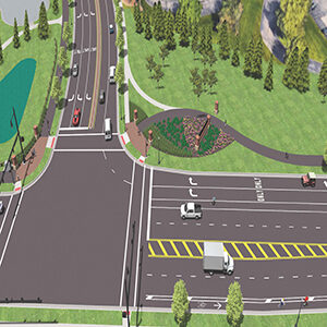 Northeast Gateway Improvements, Worthington, OH