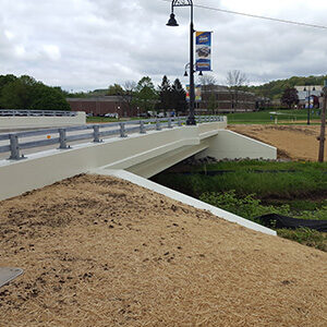 Bridge over Beaver Dam Creek, Kent State University Tuscarawas Campus, Kent, OH