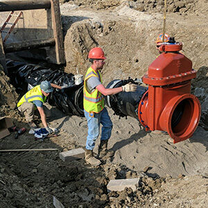 Cannon Drive Phase 1 Waterline, The Ohio State University