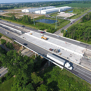 Hayden Run Bridge over I-270, Columbus, OH