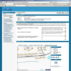 Service Request Centers, Various Communities