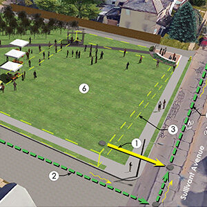 West Franklinton Land Re-Use with Stormwater Capture, Columbus, OH